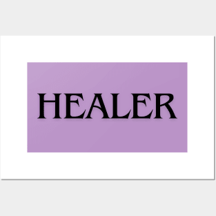 Healer RPG Quote Posters and Art